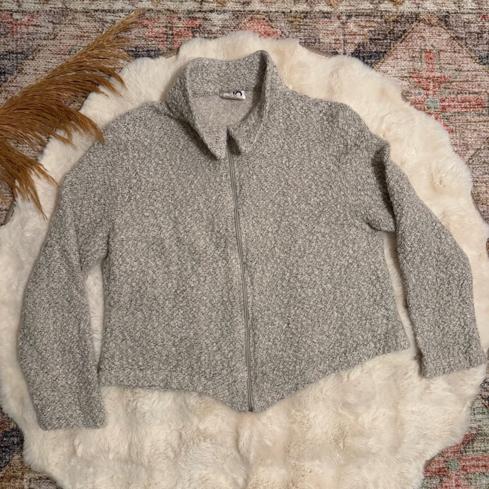 Women’s CLIO Vintage ZIP-up Sweater. Sz. Large